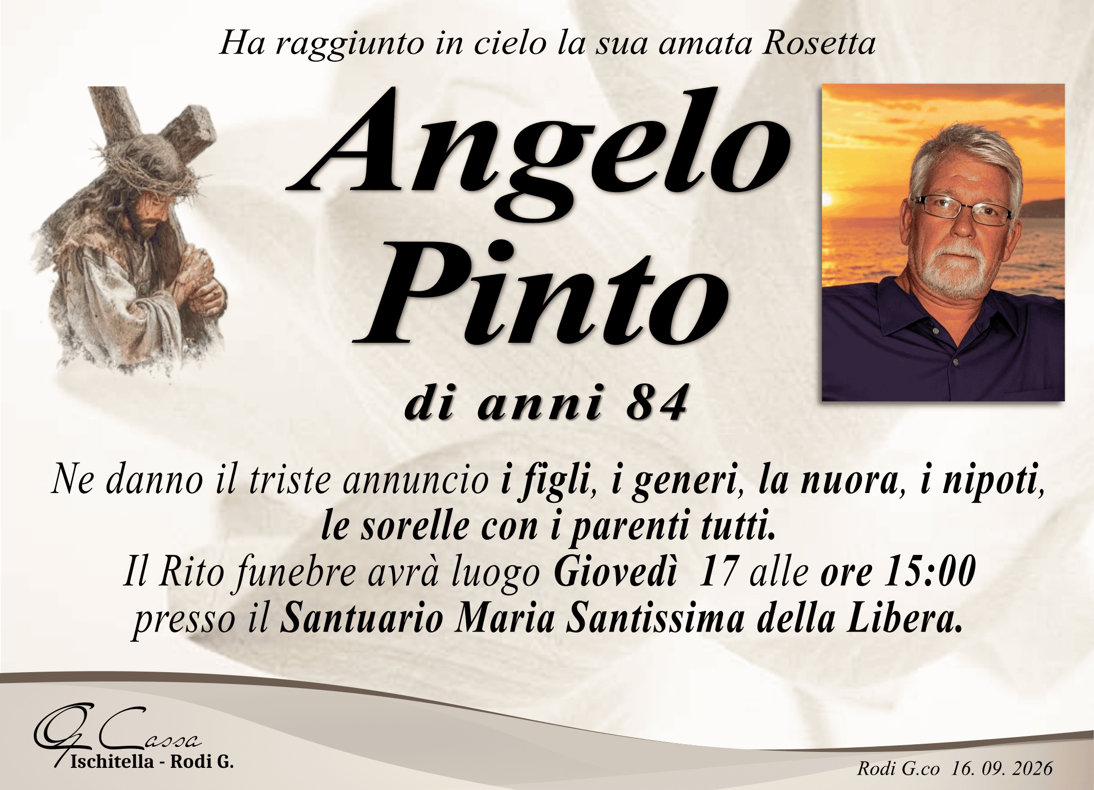 ANNUNCIO PINTO ANGELO