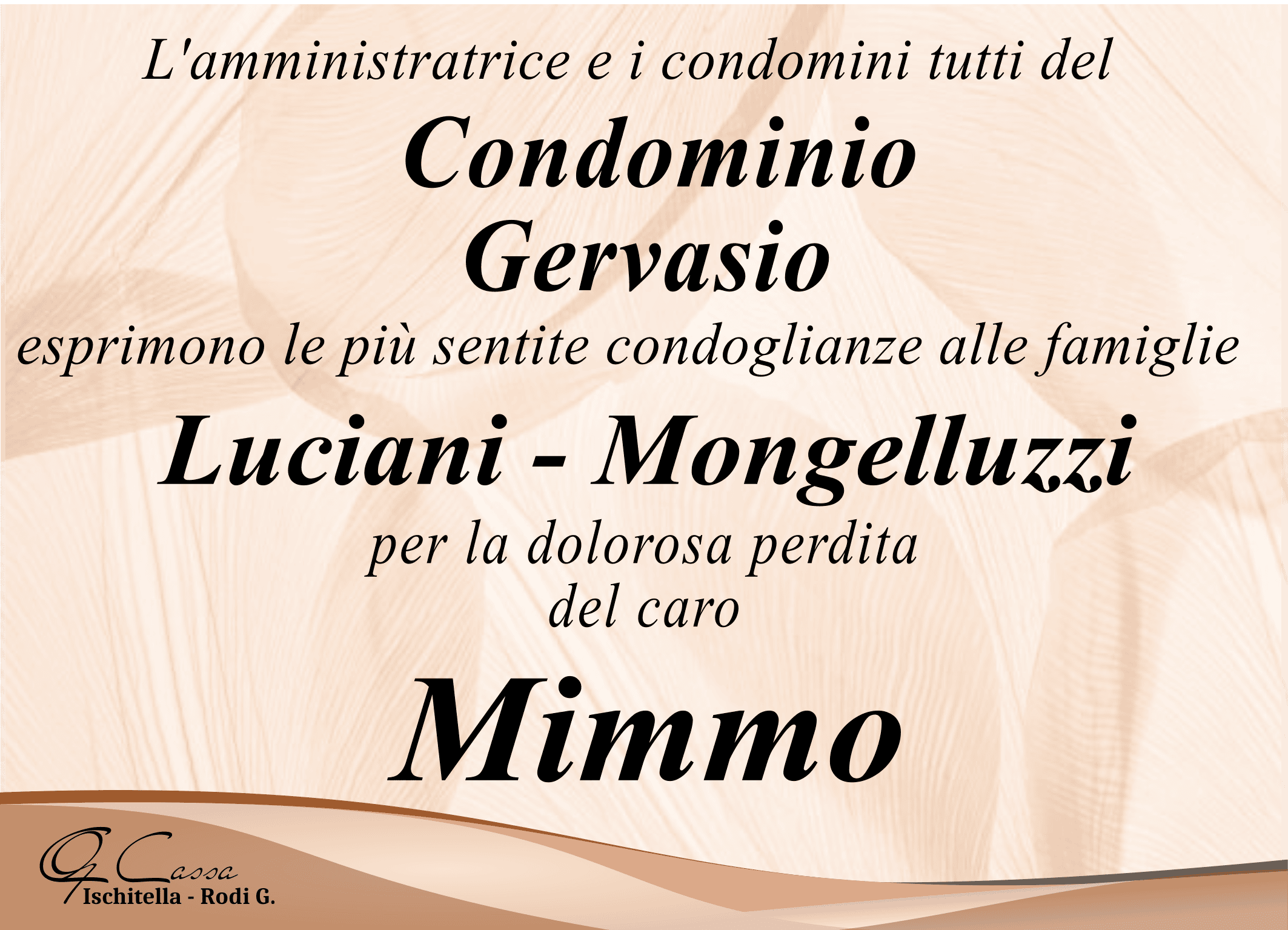 PARTECIPAZIONI GERVASIO